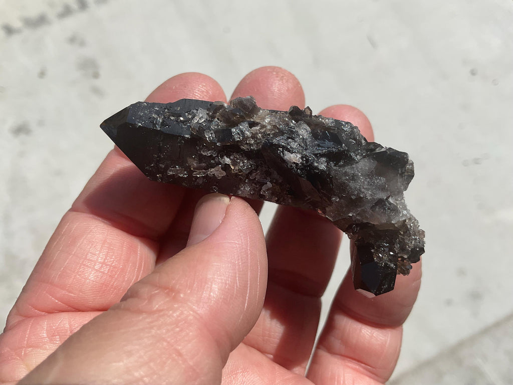 46g A Grade Smokey Quartz Cluster 4B