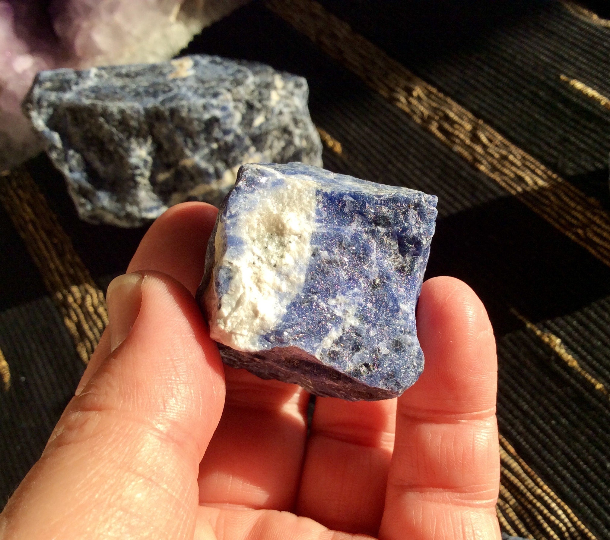 73g Sodalite Rough 7
