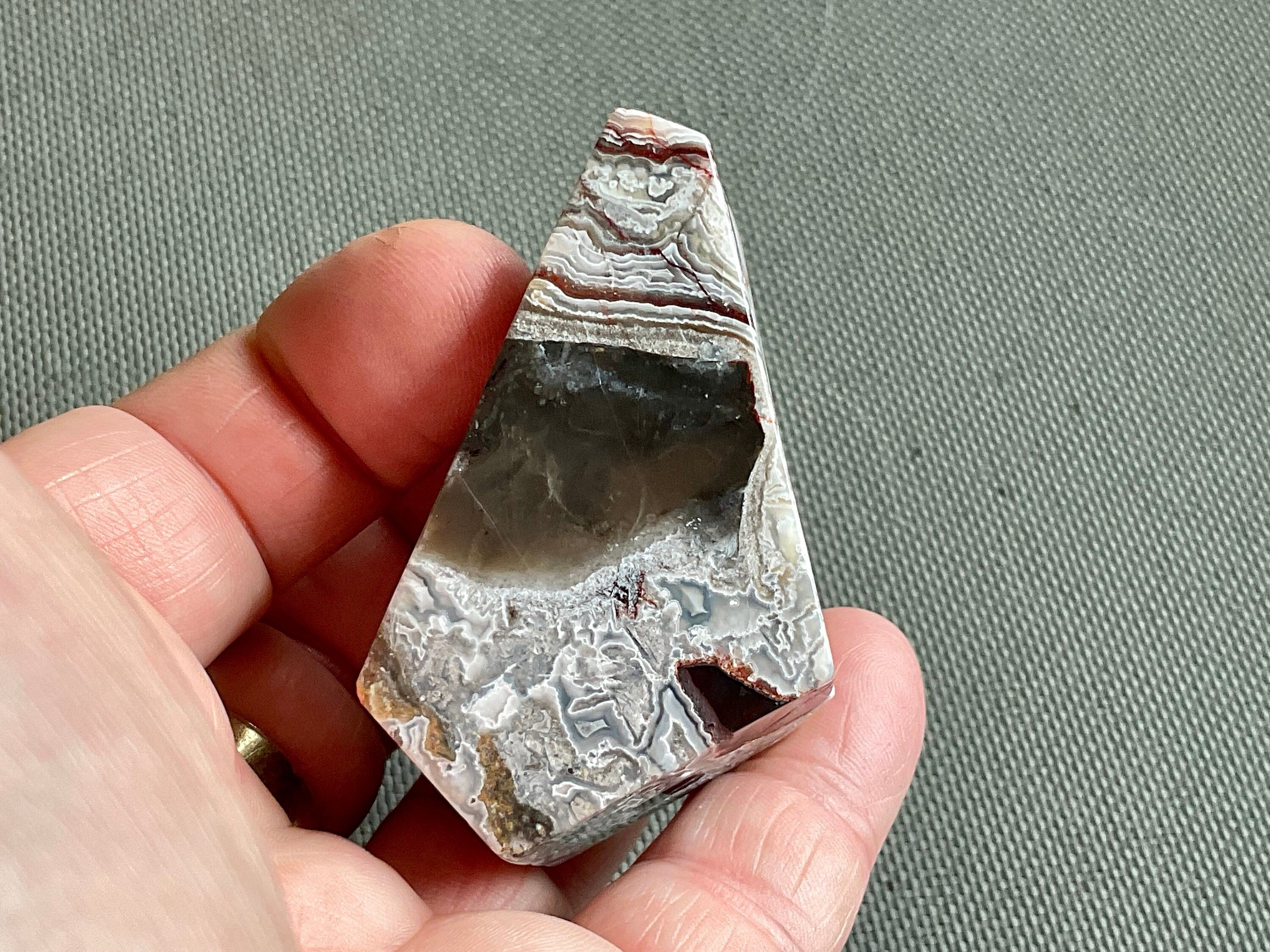 88g Mexican Crazy Lace Agate Freeform 5C