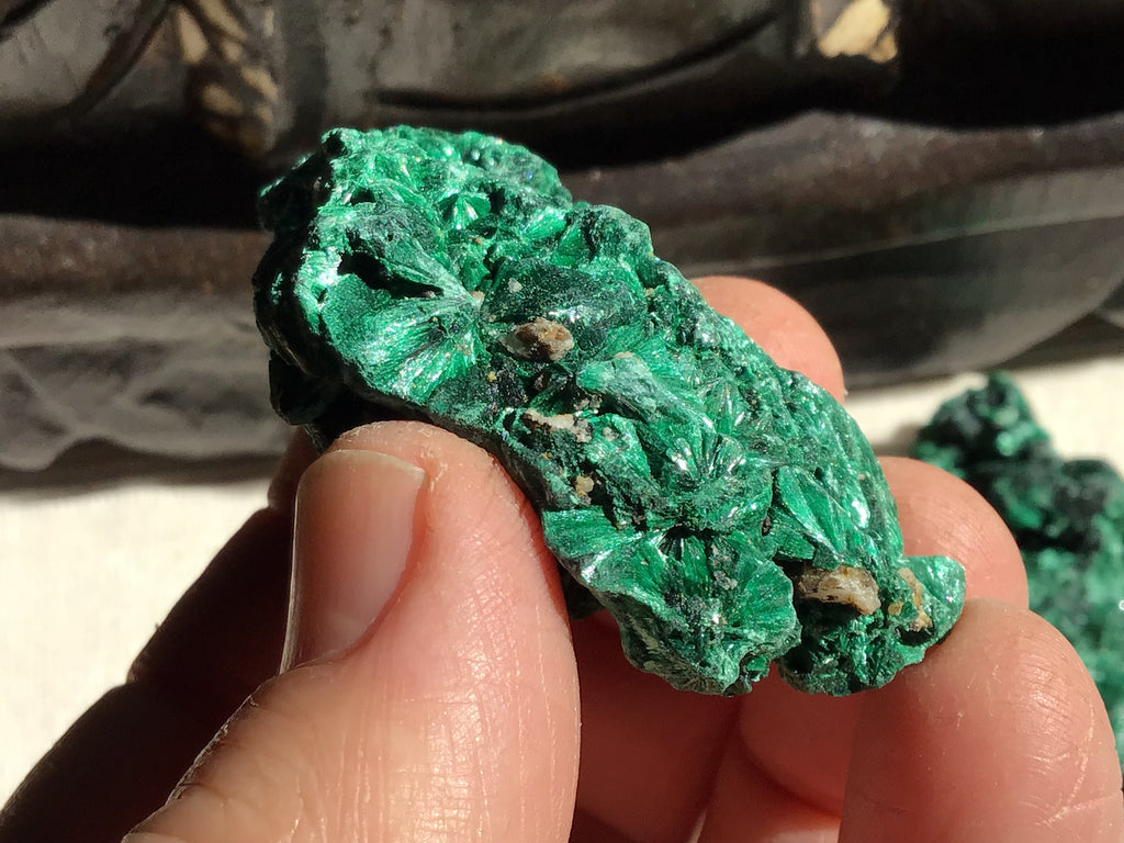 42g Silky Congolese Malachite Specimen 5A