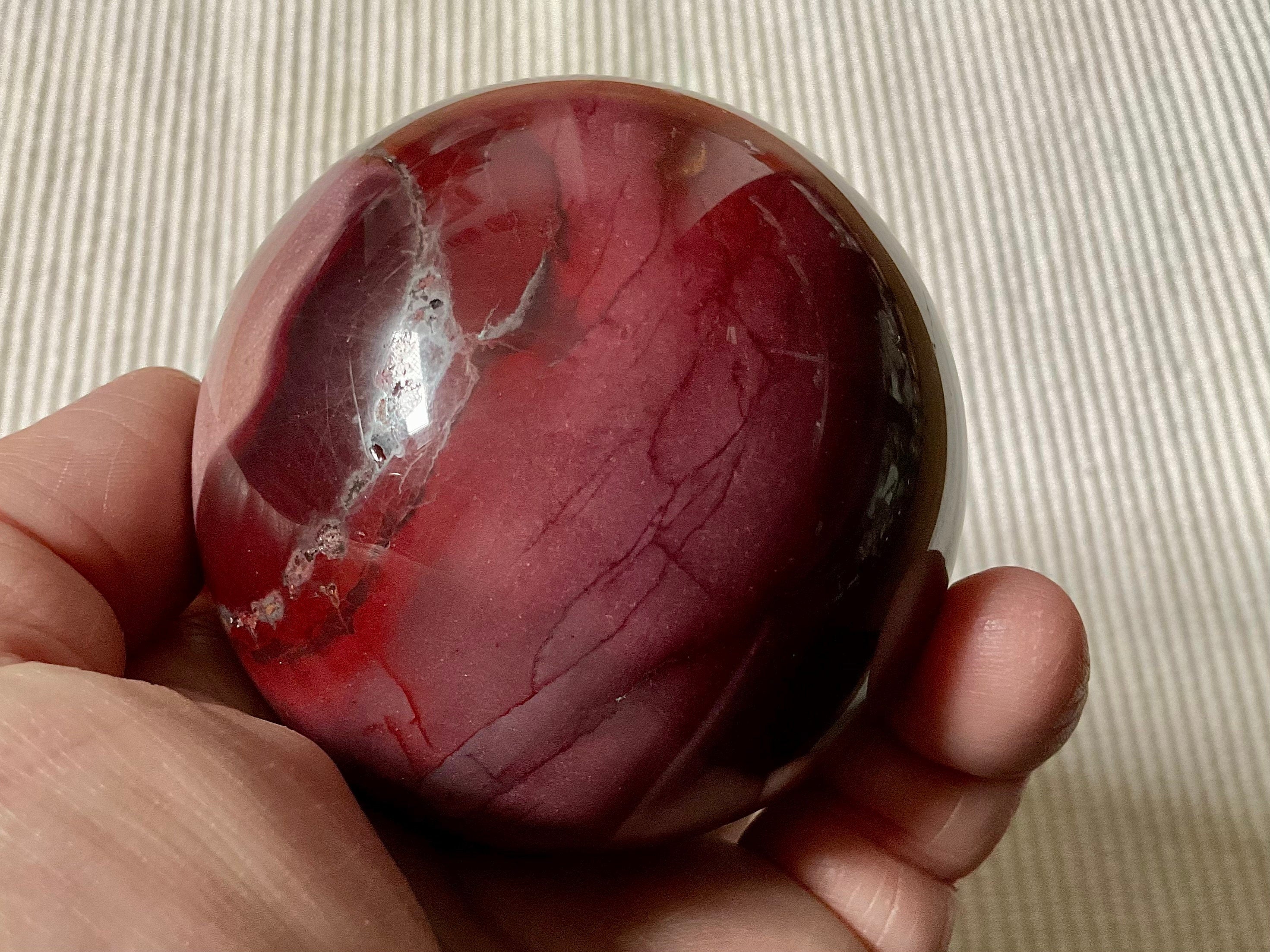 443g Mookaite Jasper Sphere J
