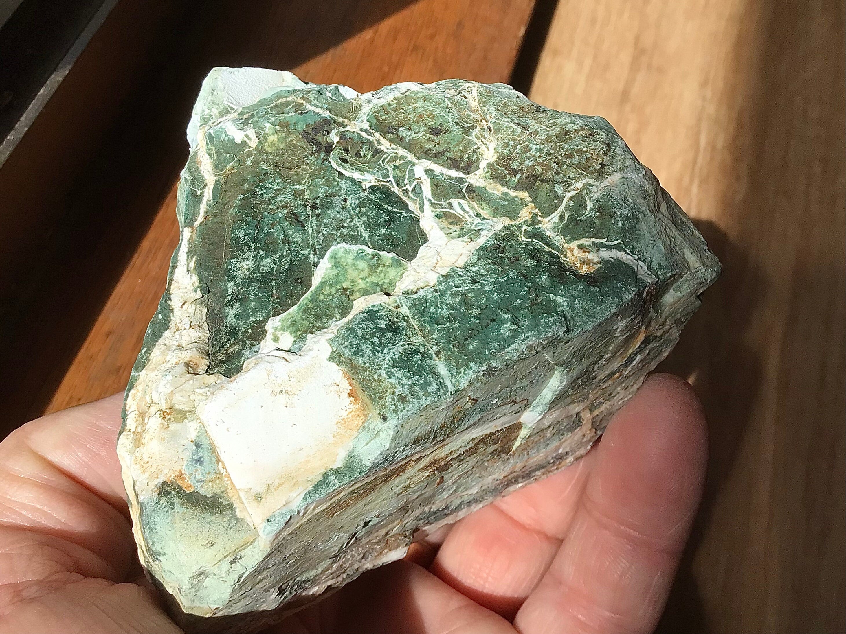 393g Green Jasper/Chalcedony C