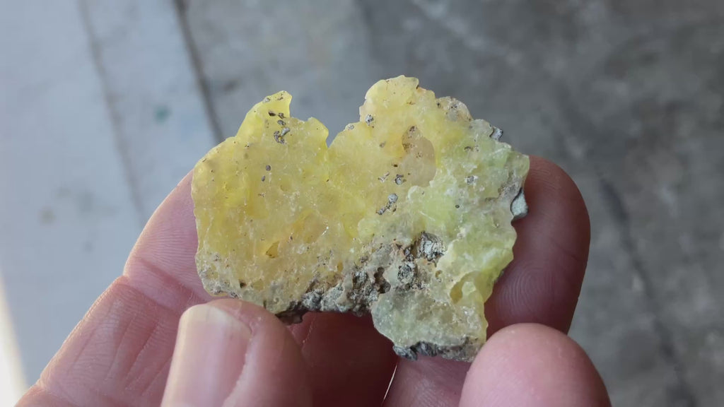 4g Pakistan Yellow Brucite Specimen 2A