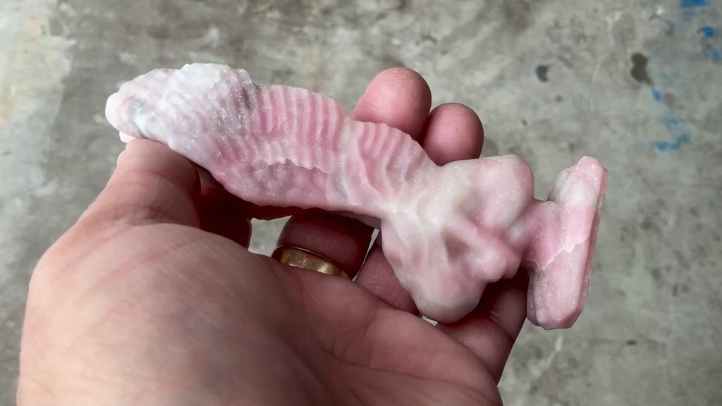 152g Pink Opal Weeping Angel A