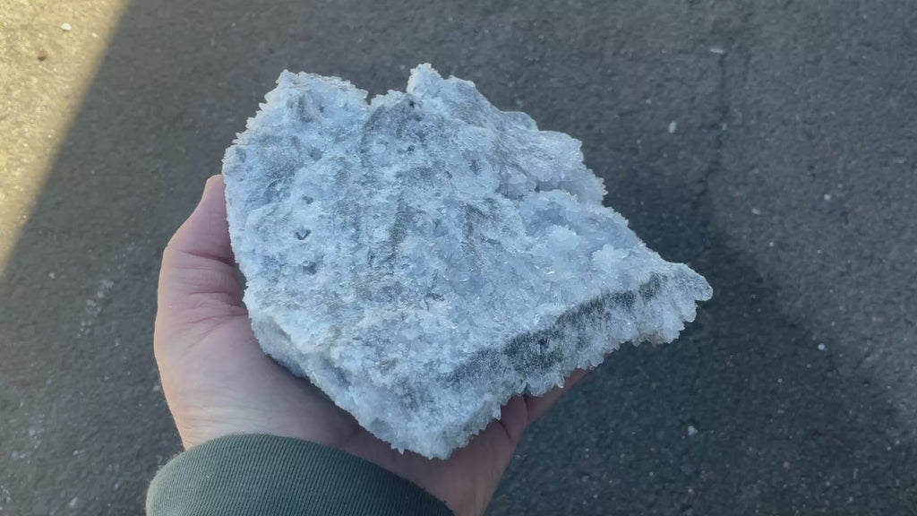 1.382kg XL Diamond Calcite on Quartz/Sphalerite Specimen