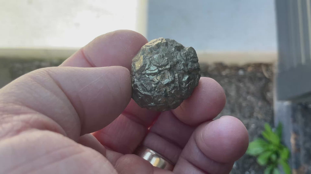 32g Natural Indonesian Pyrite after Marcasite Nodule 2B