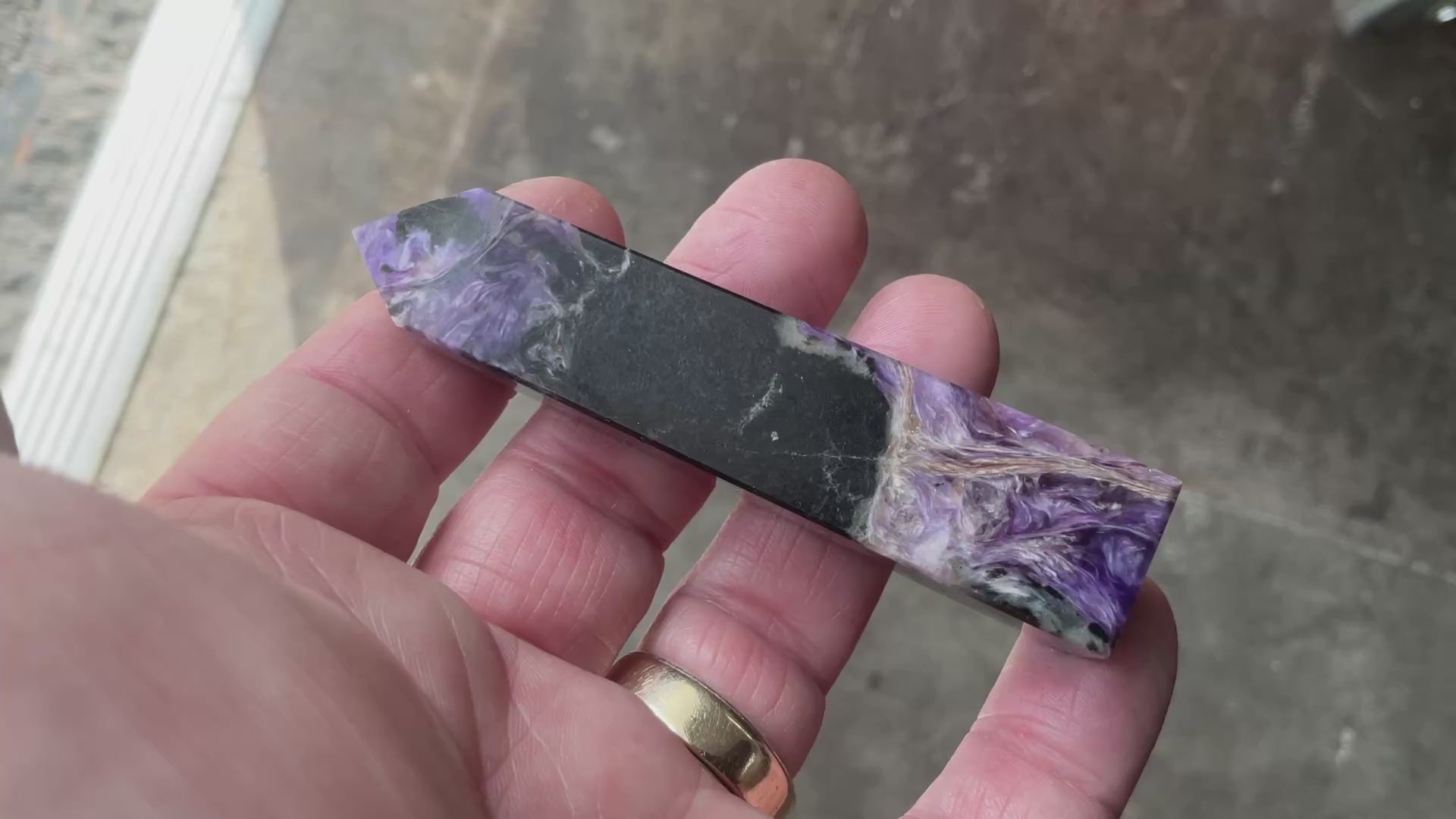 60g Charoite with Aegirine Generator 3A