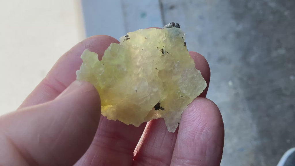 6g Pakistan Yellow Brucite Specimen 3A