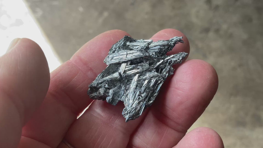 12g Chinese Stibnite Specimen 2B