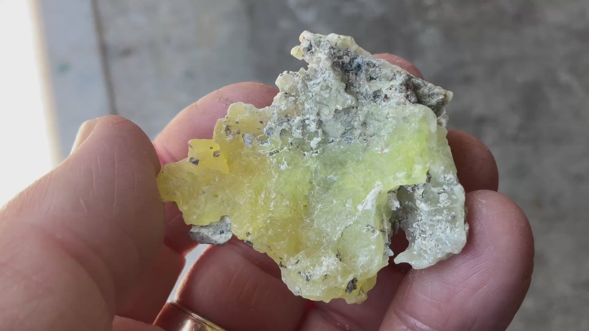 20g Pakistan Yellow Brucite Specimen 6C