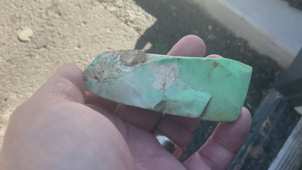 102g Polished Western Australian Variscite Piece 2B