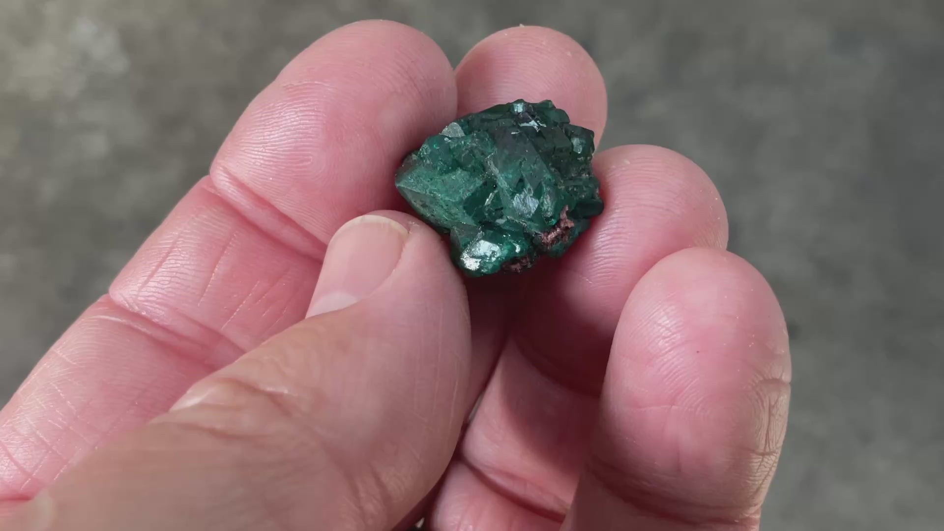 RESERVED FOR ASHRA ** 4g Congolese Dioptase Specimen A