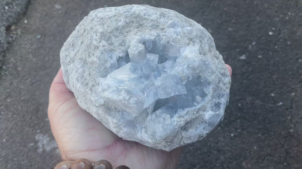 1838g Celestite/Celestine Geode