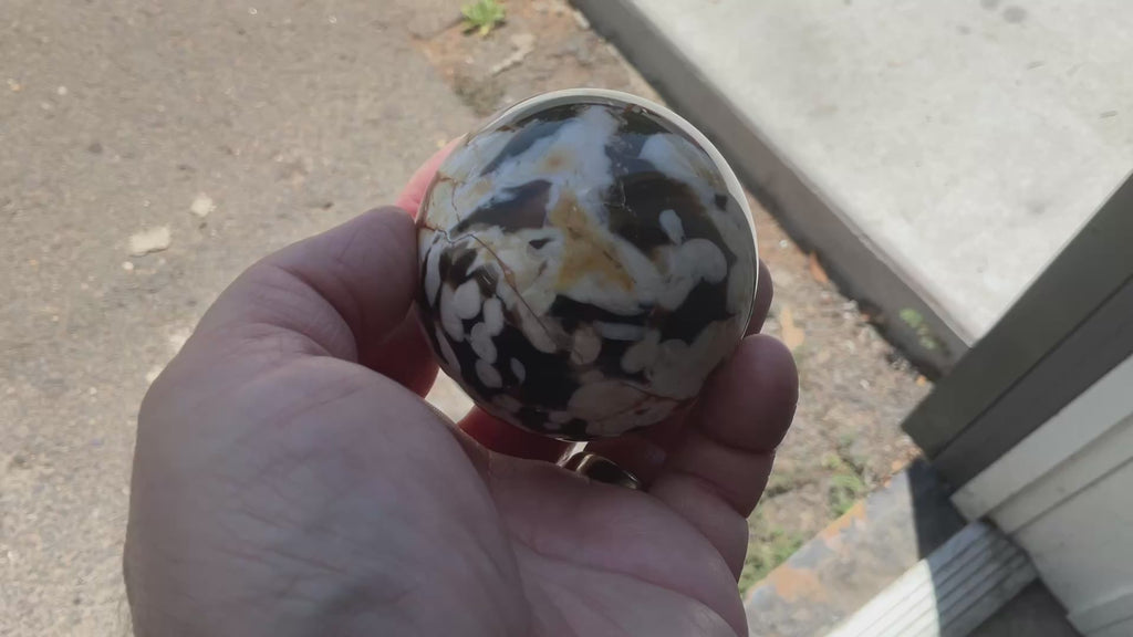 308g Western Australian “Peanut Wood” Sphere 3B