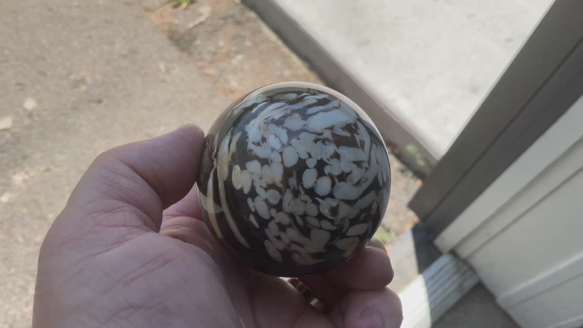 304g Western Australian “Peanut Wood” Sphere 3A