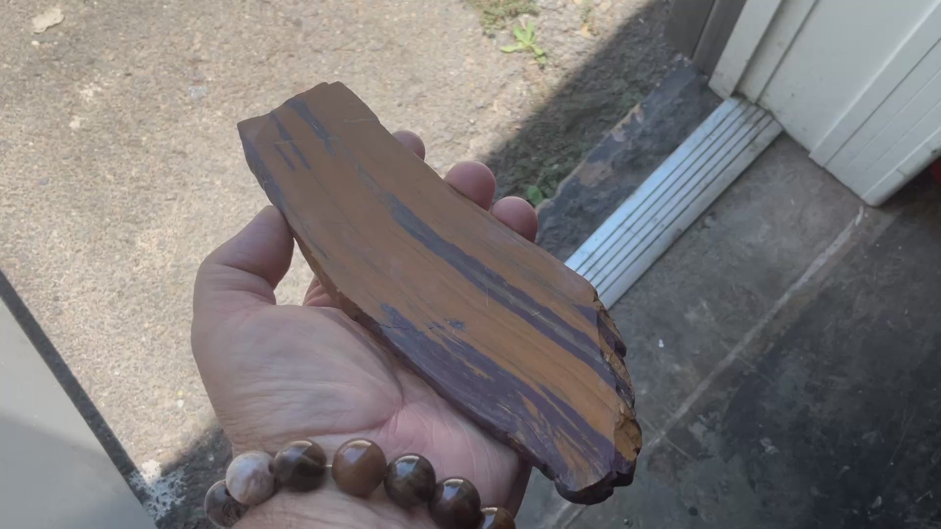 236g “Sunset Desert Jasper” Polished Slab