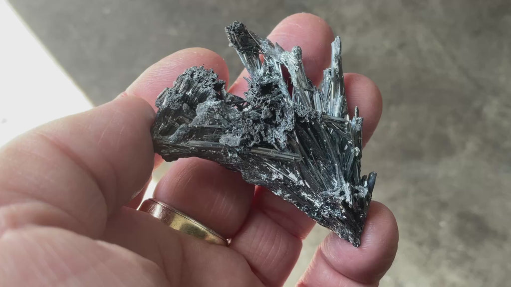 36g Chinese Stibnite Specimen 4C