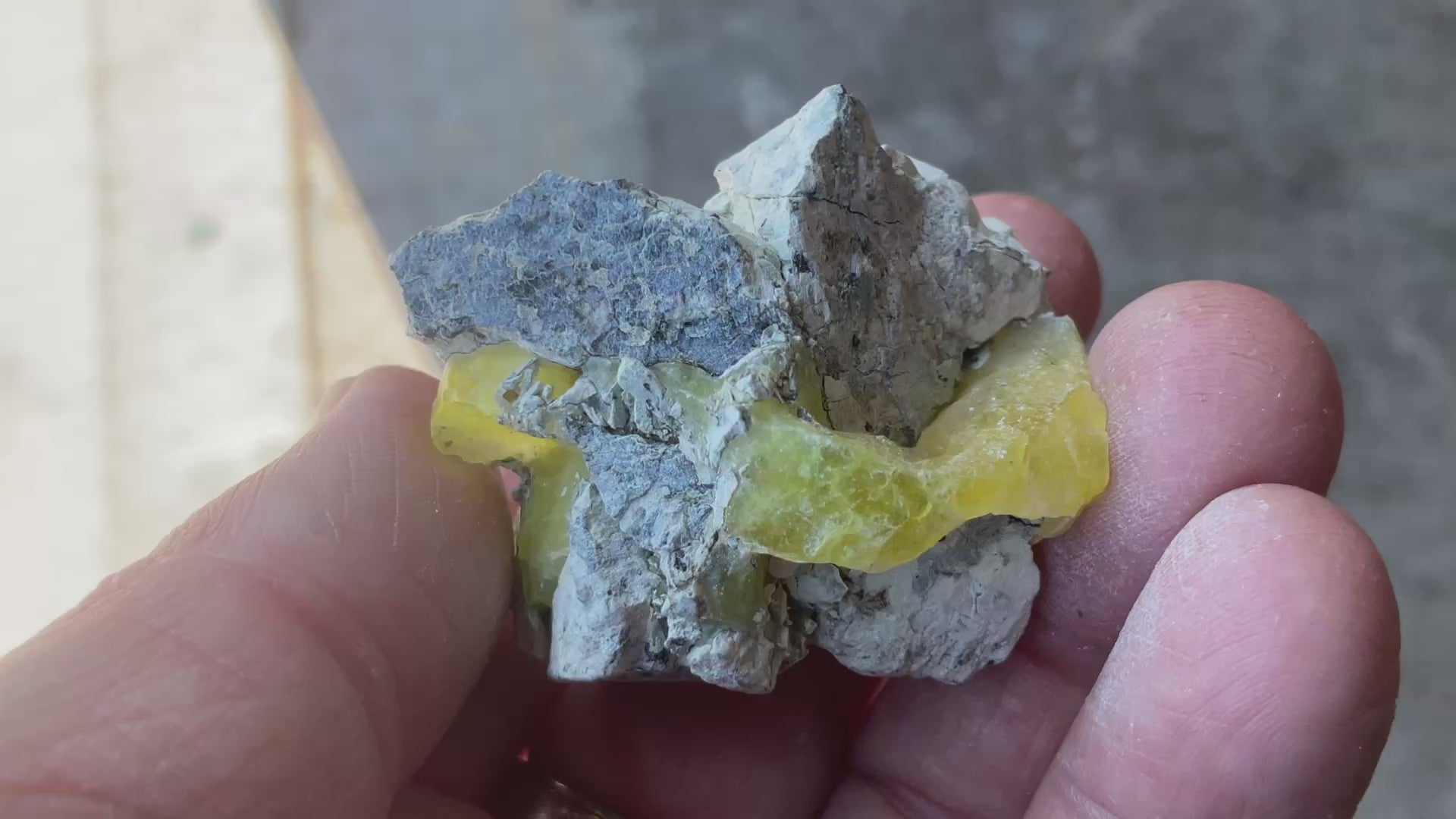 48g Pakistan Yellow Brucite Specimen 8C