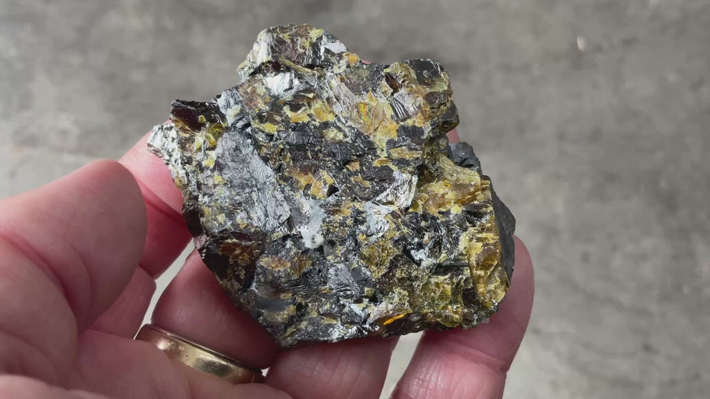104g Chinese Marmatite Specimen 4B