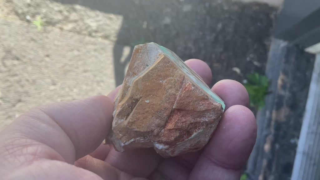 94g Sliced Western Australian Variscite Piece 1A