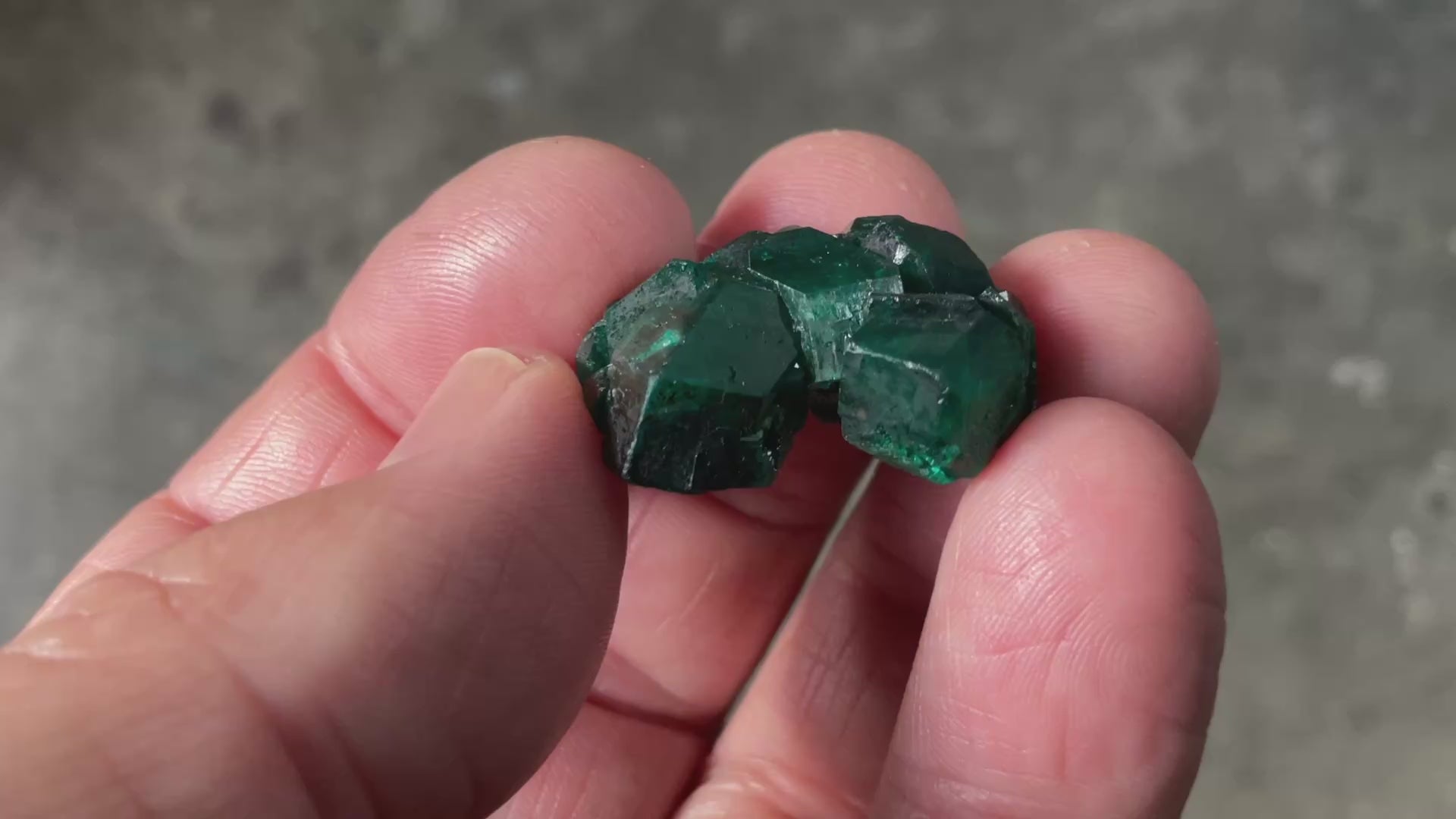 RESERVED FOR ASHRA** 10g Congolese Dioptase Specimen C
