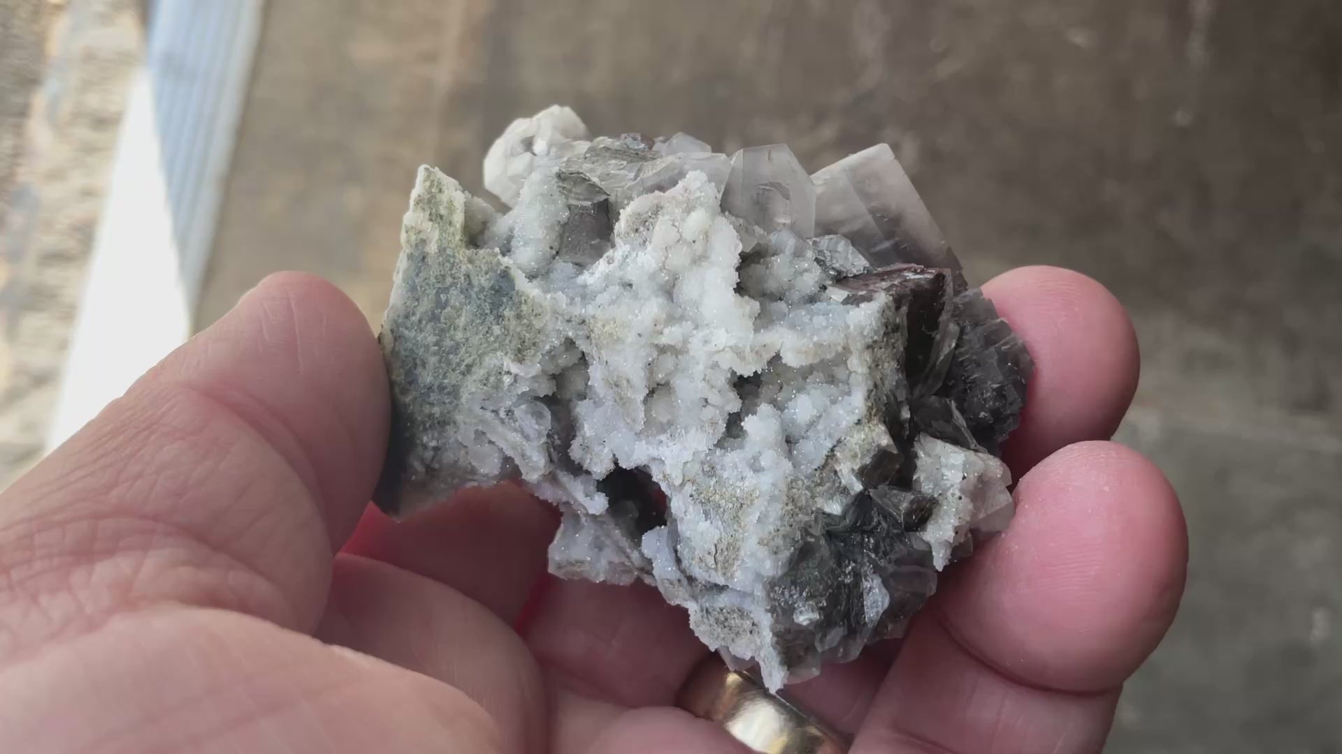 94g “Panda Calcite” Specimen 1C from Fujian, China