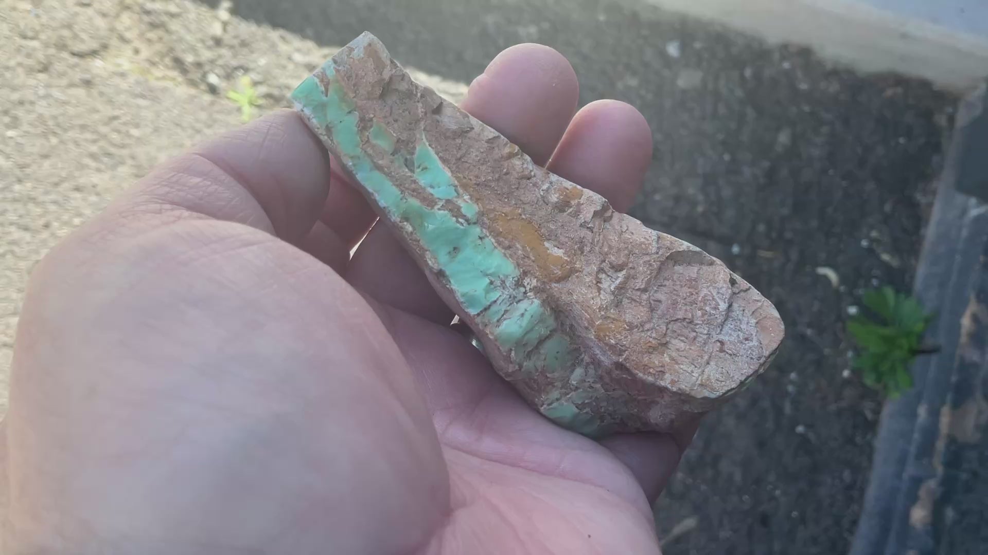 94g Polished Western Australian Variscite Piece 2A