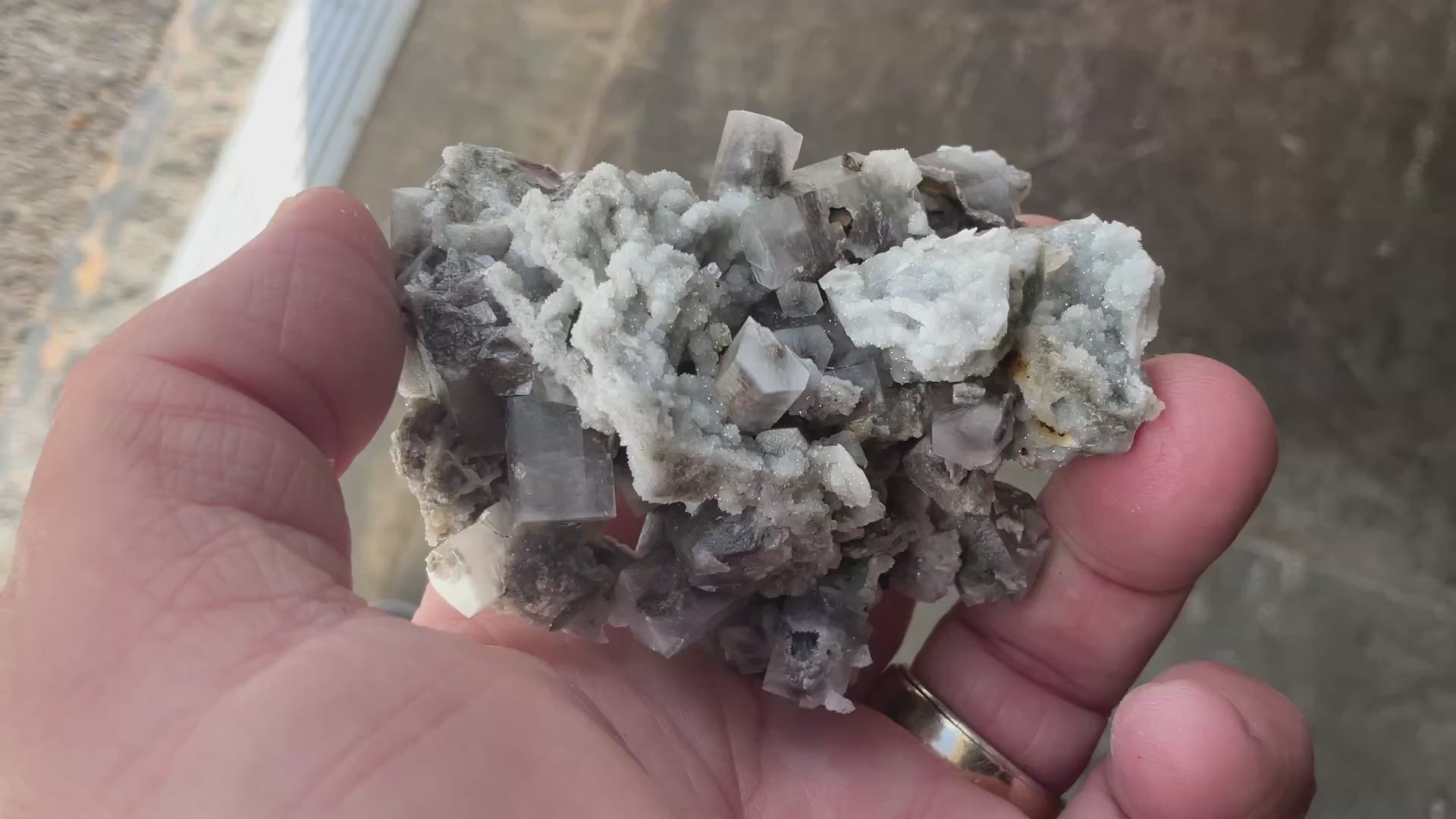 152g “Panda Calcite” Specimen 2A from Fujian, China