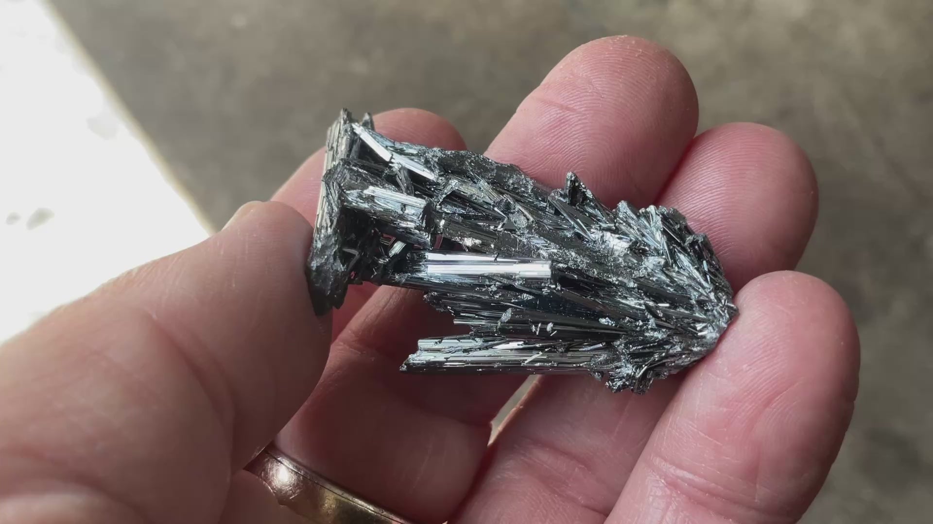 16g Chinese Stibnite Specimen 2C