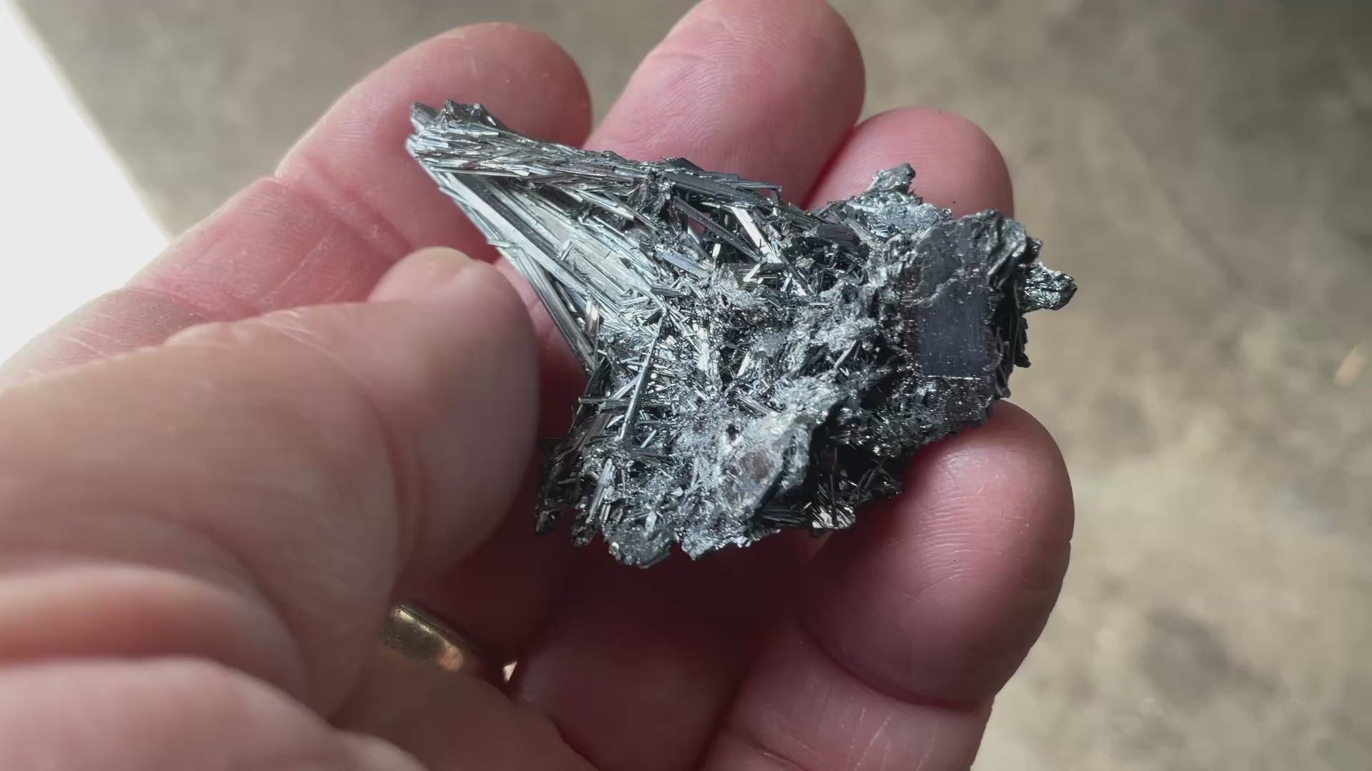 18g Chinese Stibnite Specimen 3B