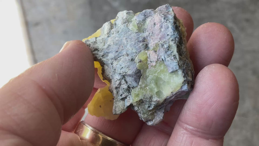 28g Pakistan Yellow Brucite Specimen 7B